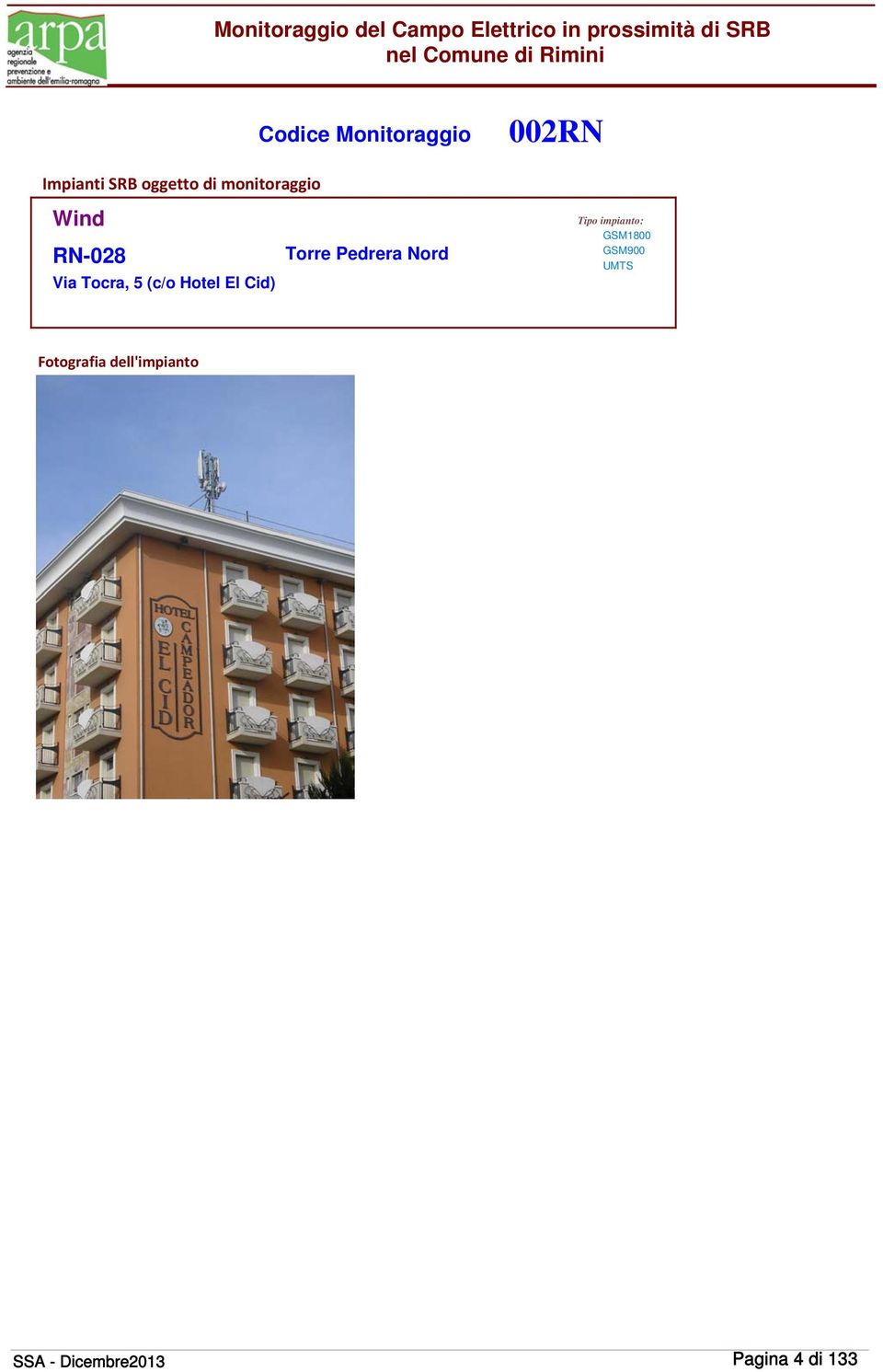 Hotel El Cid) Torre Pedrera Nord GSM1800