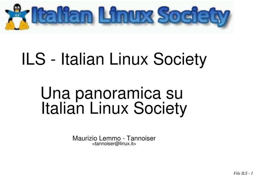 Society Maurizio Lemmo -