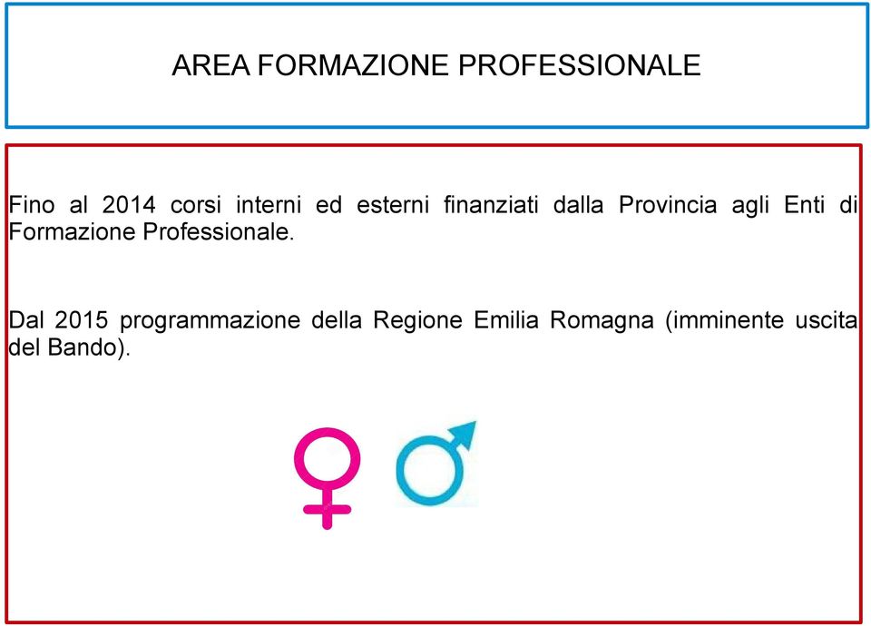 Enti di Formazione Professionale.