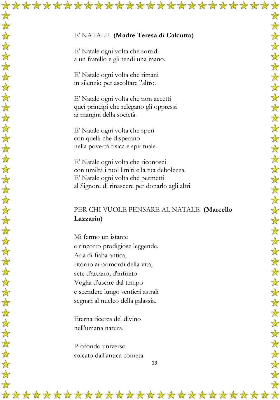 Poesie Di Natale 5 Primaria.La Poesia Del Natale Pdf Download Gratuito