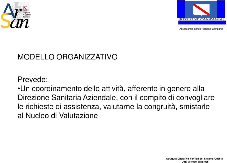 Aziendale, con il compito di convogliare le richieste di