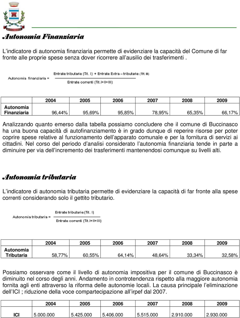 grado dunque di reperire risorse per poter coprire spese relative al funzionamento dell apparato comunale e per la fornitura di servizi ai cittadini.