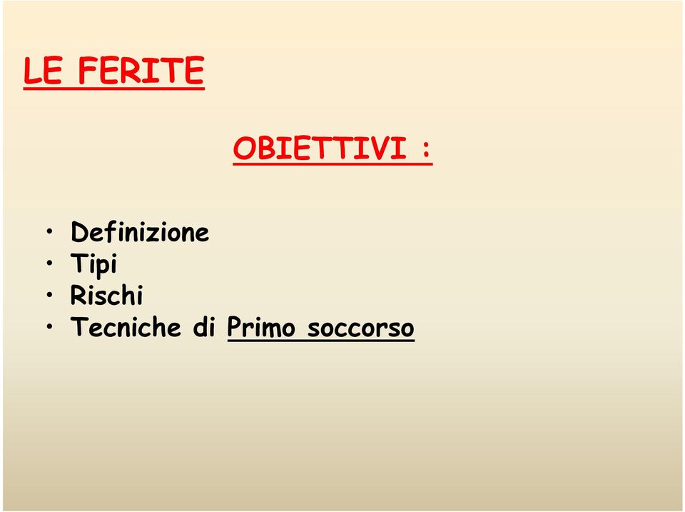 Definizione Tipi