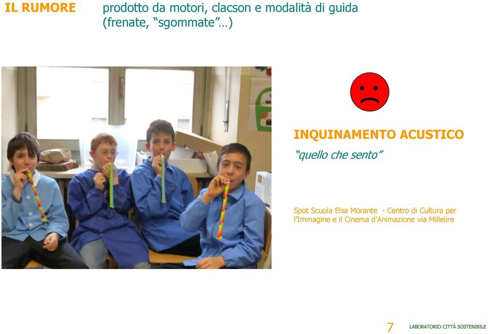 quello che sento Spot Scuola Elsa Morante - Centro di