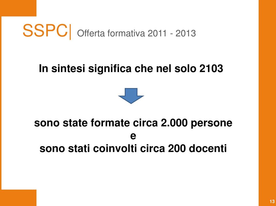 sono state formate circa 2.