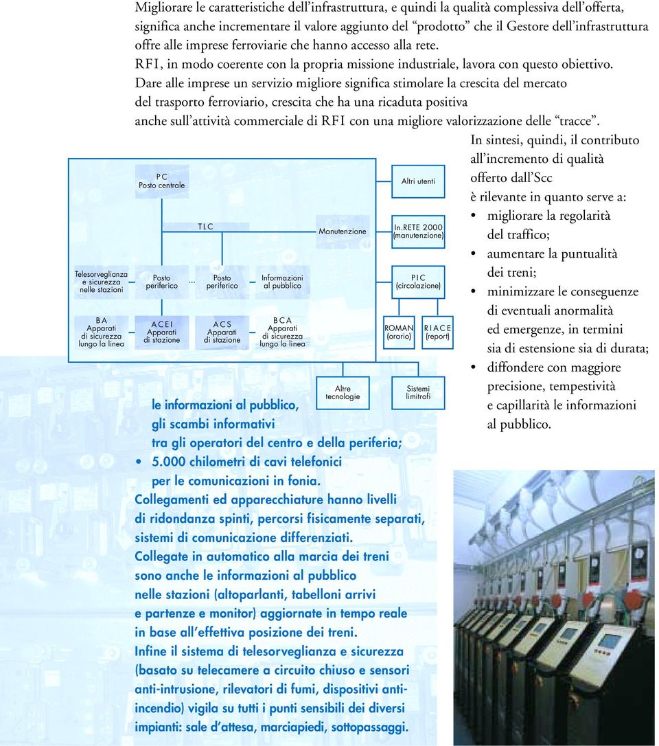 RFI, in modo coerente con la propria missione industriale, lavora con questo obiettivo.