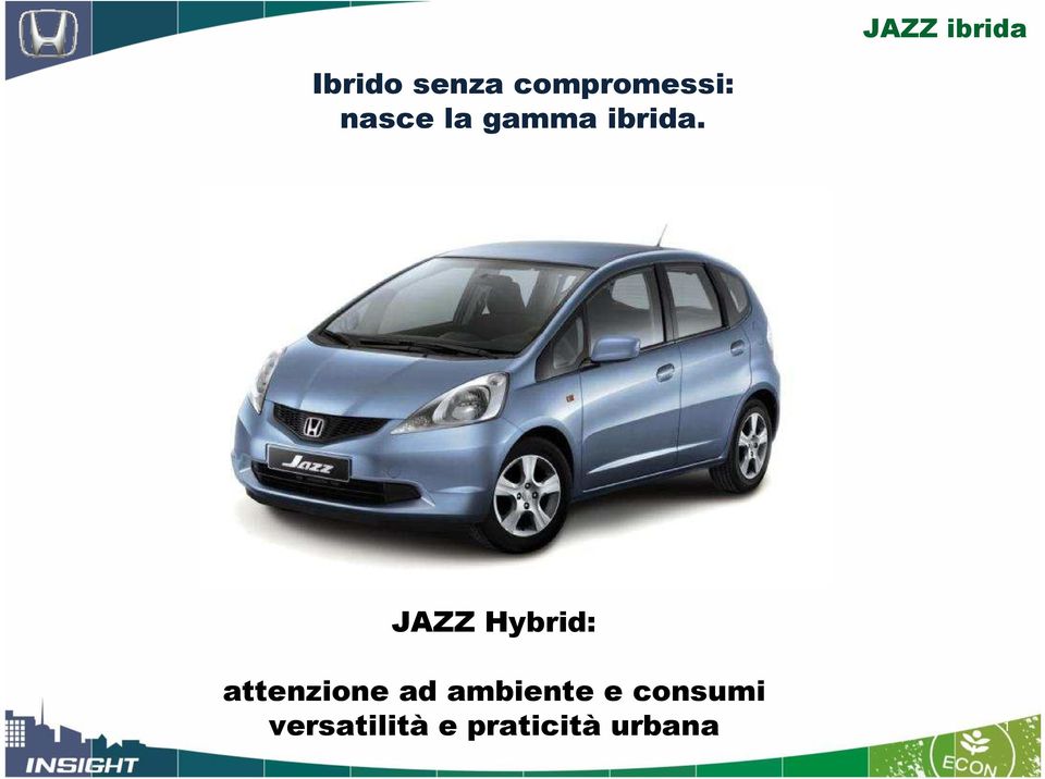 JAZZ Hybrid: attenzione ad