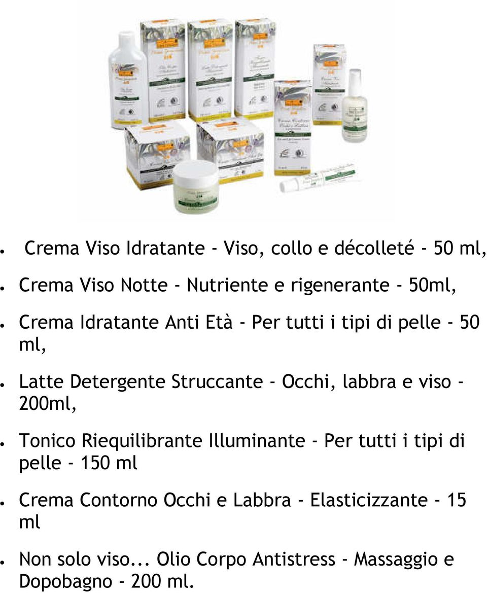 e viso - 200ml, Tonico Riequilibrante Illuminante - Per tutti i tipi di pelle - 150 ml Crema Contorno