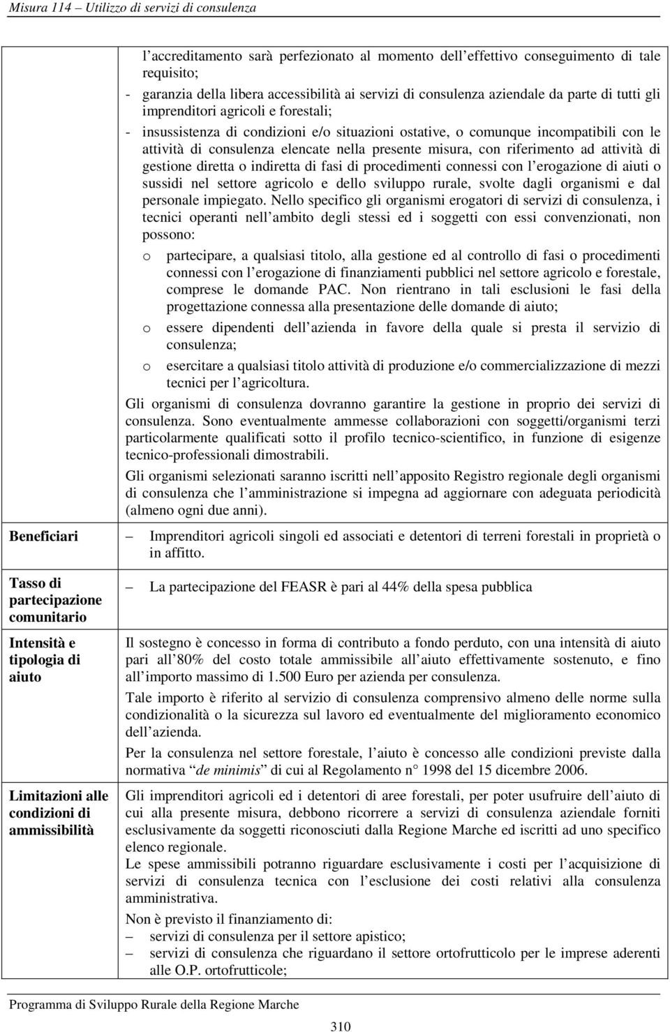 indiretta di fasi di procedimenti connessi con l erogazione di aiuti o sussidi nel settore agricolo e dello sviluppo rurale, svolte dagli organismi e dal personale impiegato.