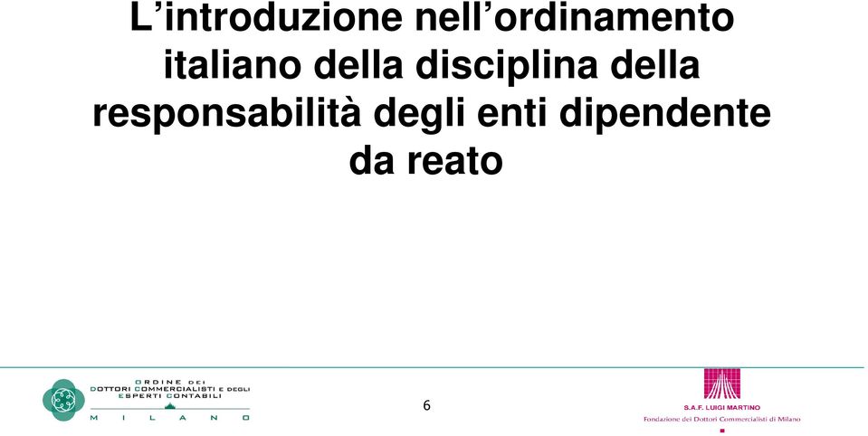 disciplina della