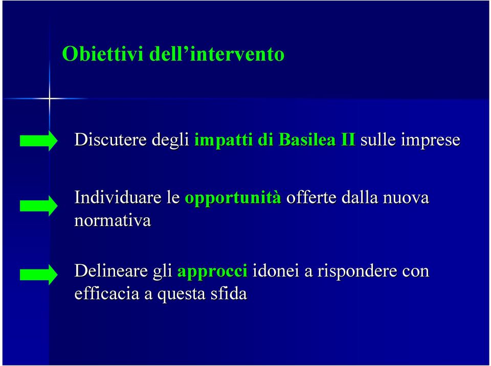 opportunità offerte dalla nuova normativa Delineare