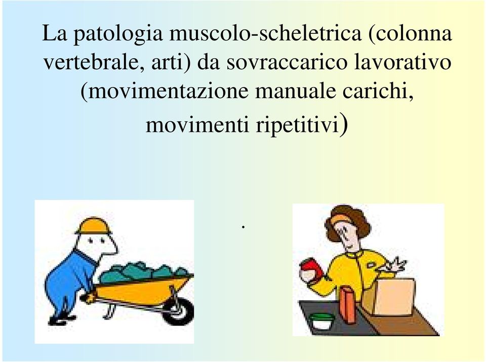 sovraccarico lavorativo