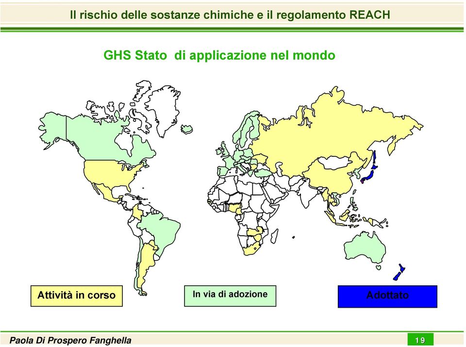 applicazione nel mondo