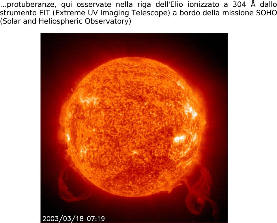 EIT (Extreme UV Imaging Telescope) a bordo
