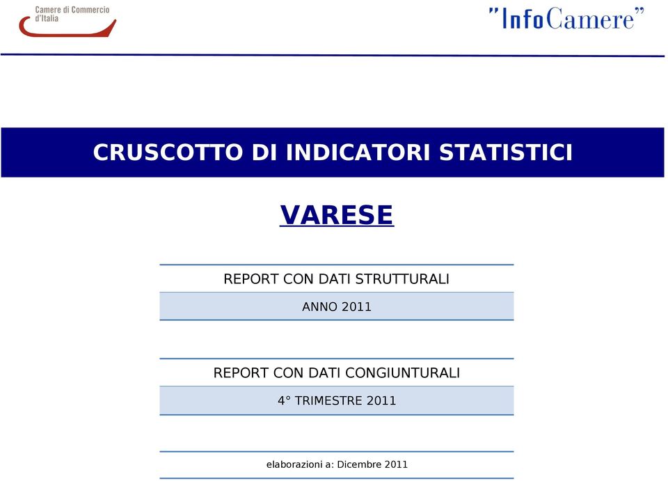 REPORT CON DATI CONGIUNTURALI 4