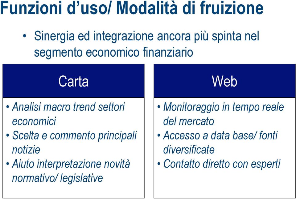 commento principali notizie Aiuto interpretazione novità normativo/ legislative Web