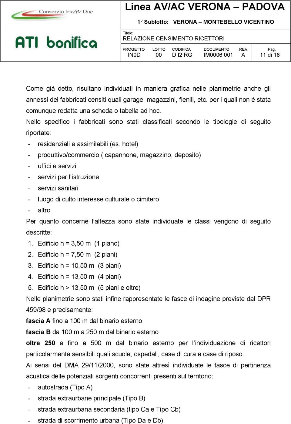 hotel) - produttivo/commercio ( capannone, magazzino, deposito) - uffici e servizi - servizi per l istruzione - servizi sanitari - luogo di culto interesse culturale o cimitero - altro Per quanto