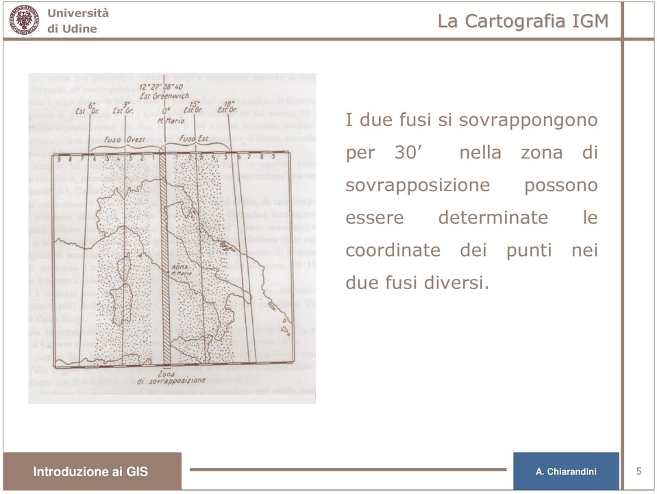 essere determinate le coordinate dei punti nei