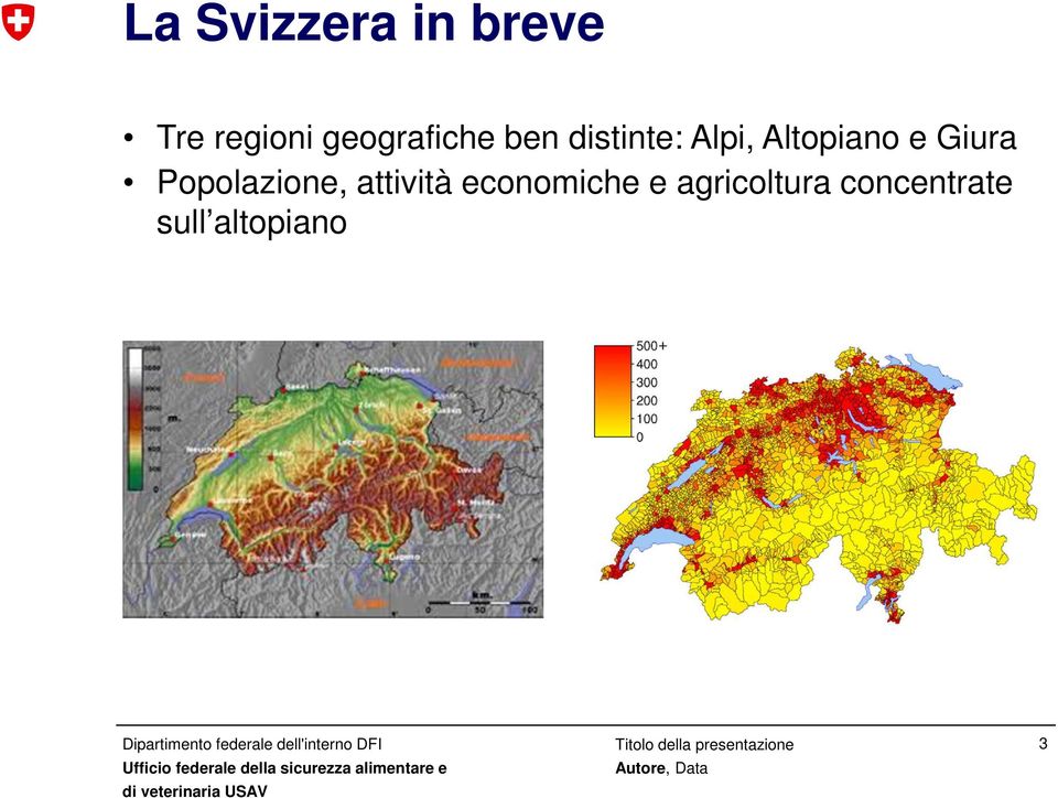 Altopiano e Giura Popolazione, attività