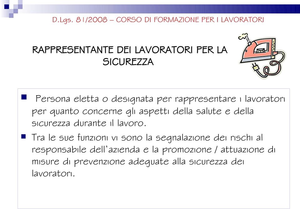 durante il lavoro.