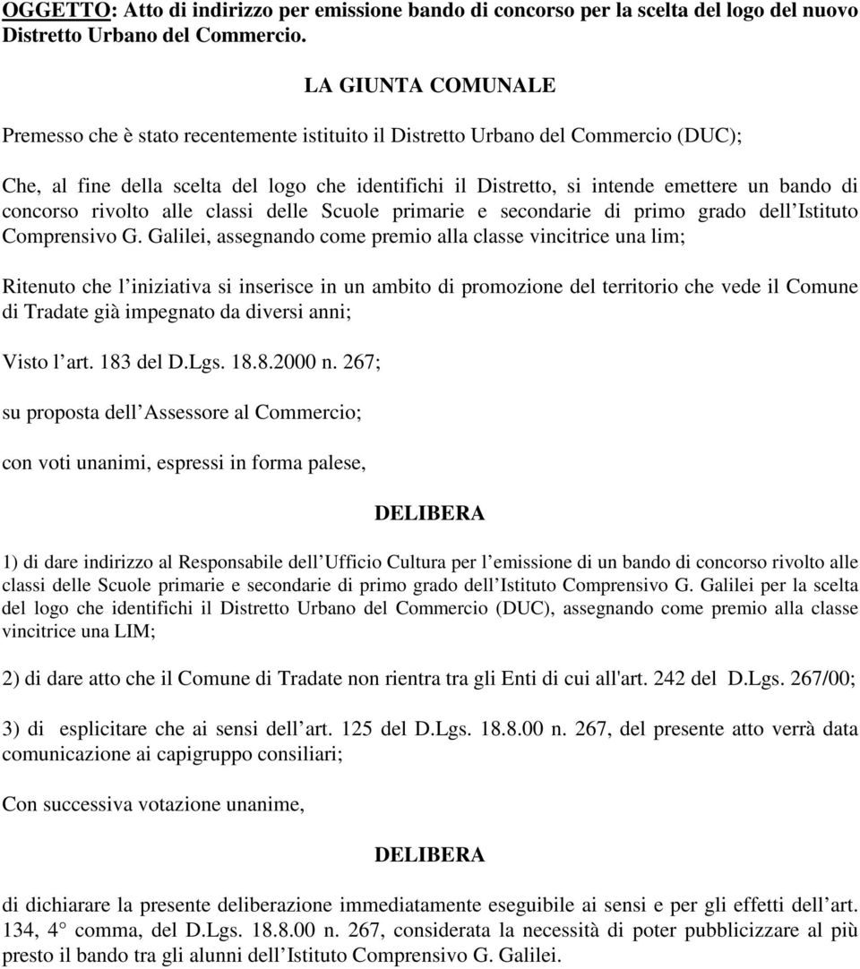 di concorso rivolto alle classi delle Scuole primarie e secondarie di primo grado dell Istituto Comprensivo G.