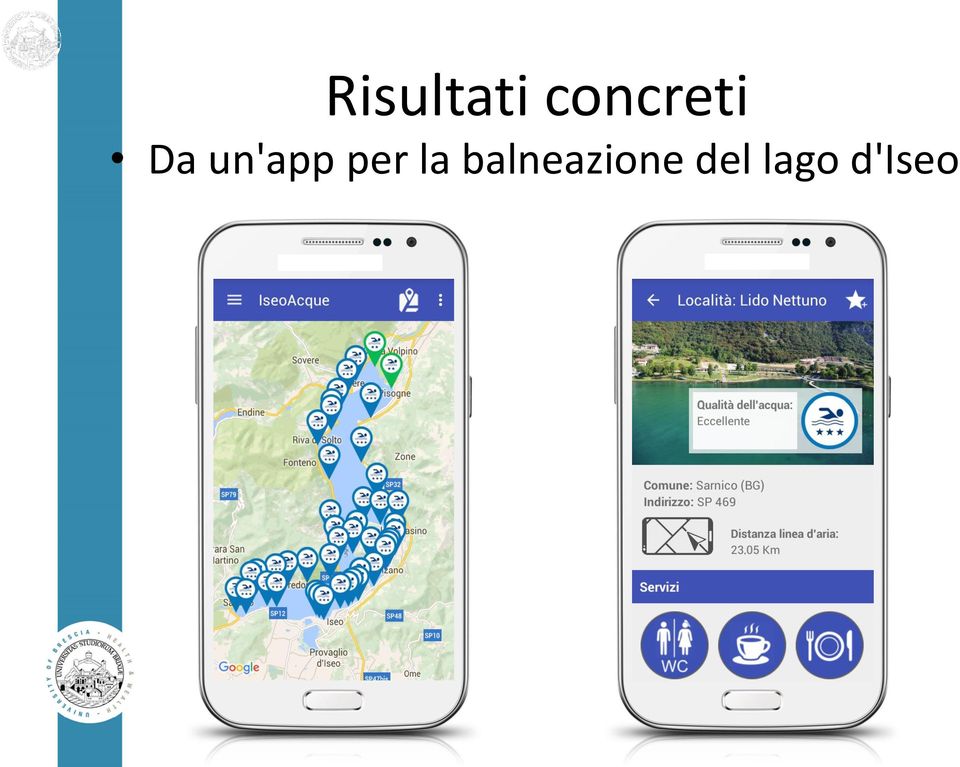 un'app per la