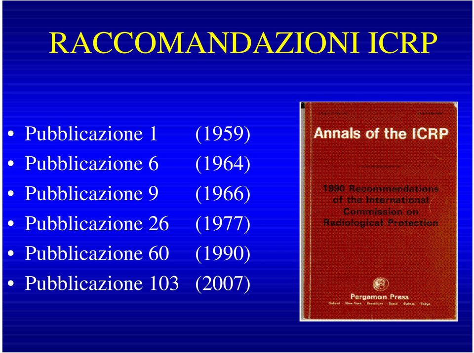 Pubblicazione 9 (1966) Pubblicazione 26