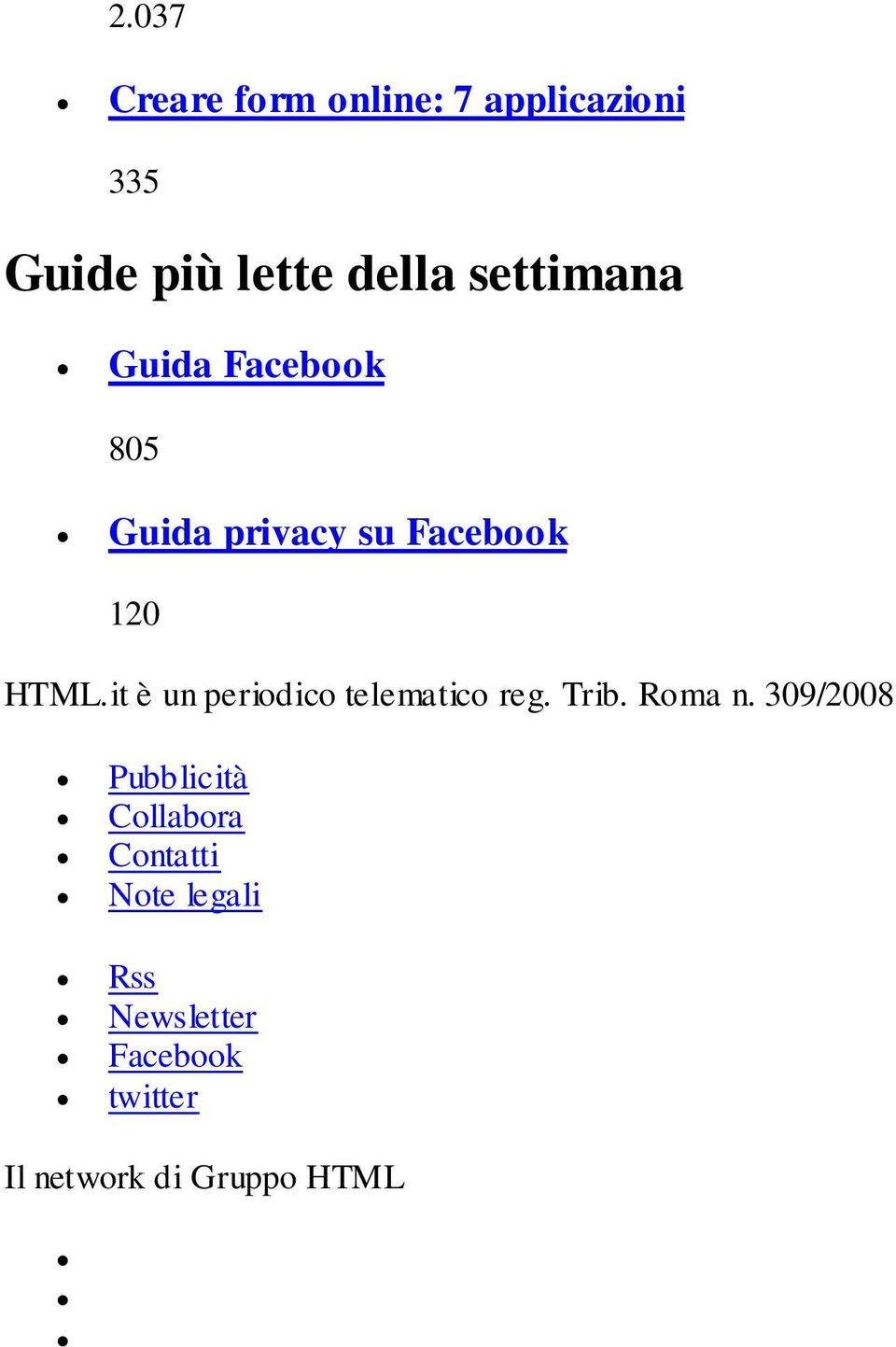 it è un periodico telematico reg. Trib. Roma n.