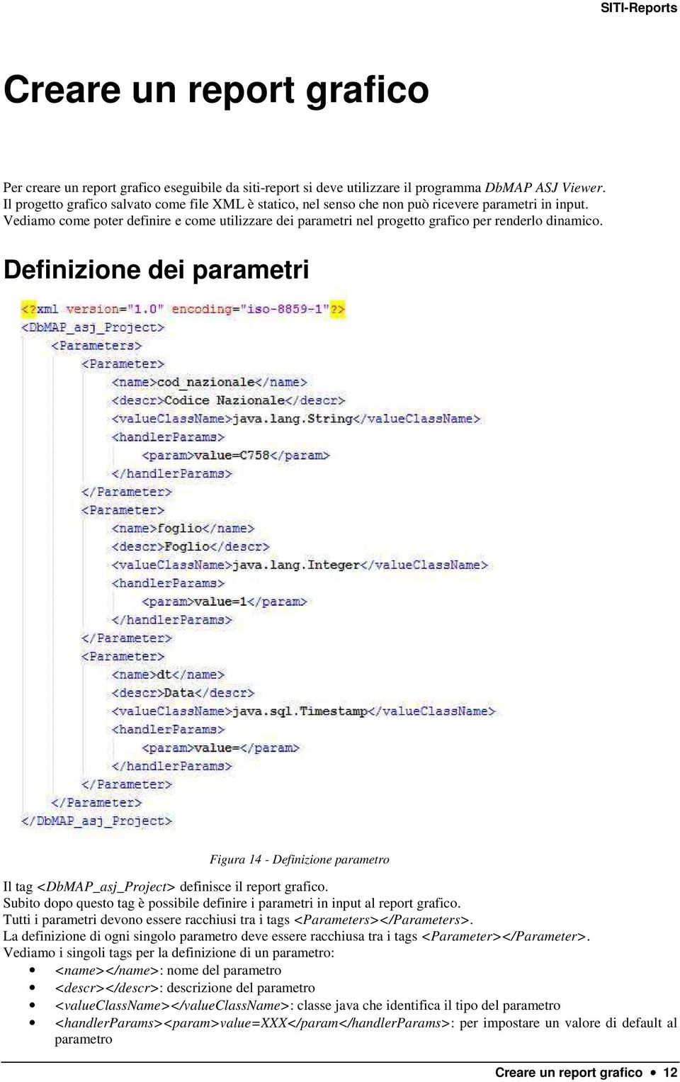 Vediamo come poter definire e come utilizzare dei parametri nel progetto grafico per renderlo dinamico.