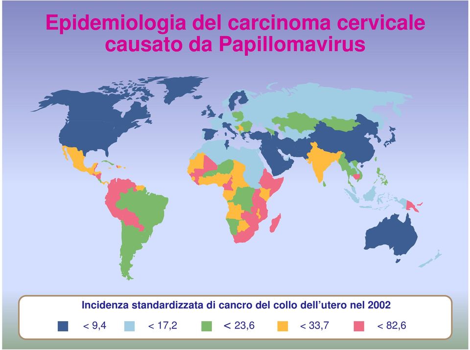 standardizzata di cancro del collo dell