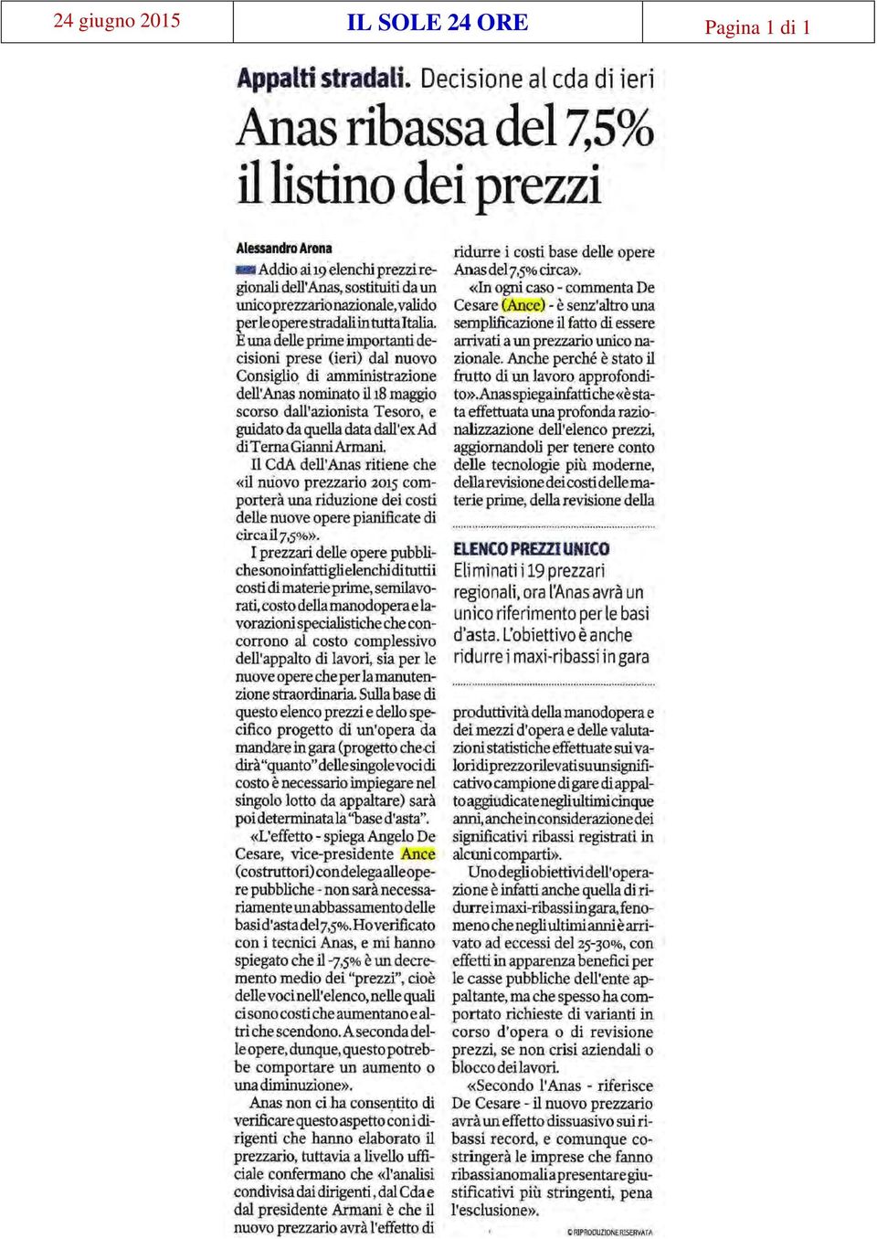 SOLE 24