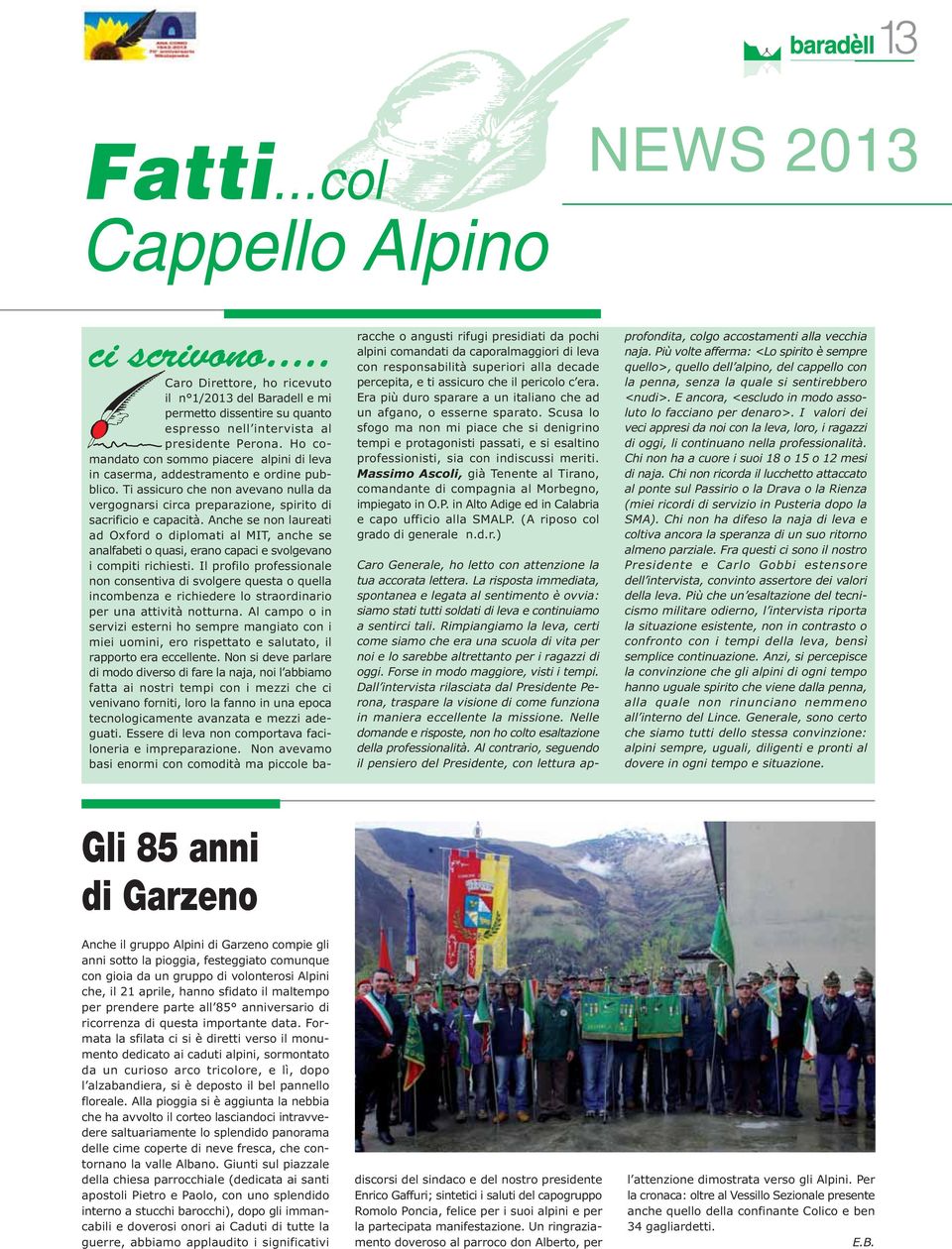 Alpino NEWS 2013 ci