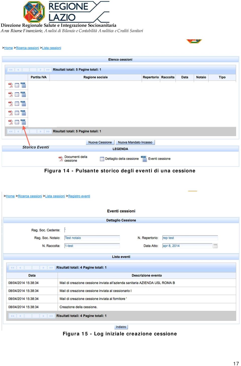 una cessione Figura 15 -