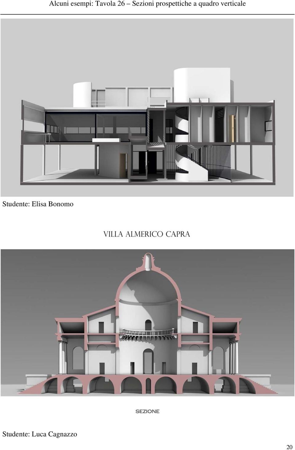 quadro verticale Studente: