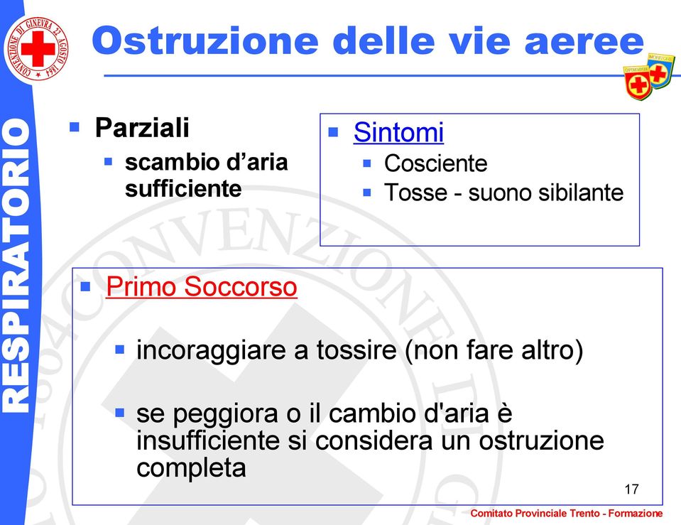 (non fare altro) se peggiora o il cambio d'aria è