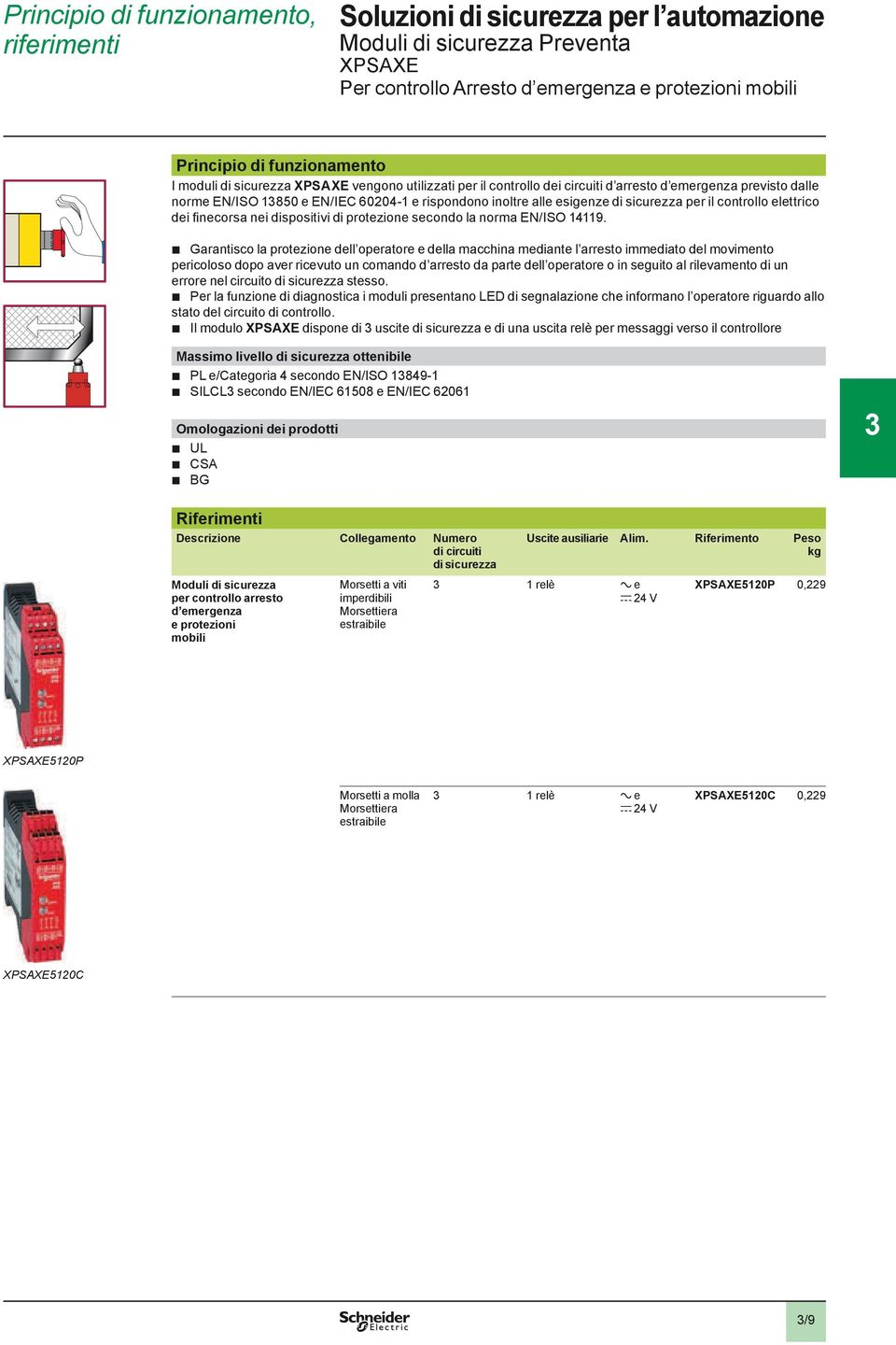 stesso. b Per la funzione di diagnostica i moduli presentano LED di segnalazione che informano l operatore riguardo allo stato del circuito di controllo.