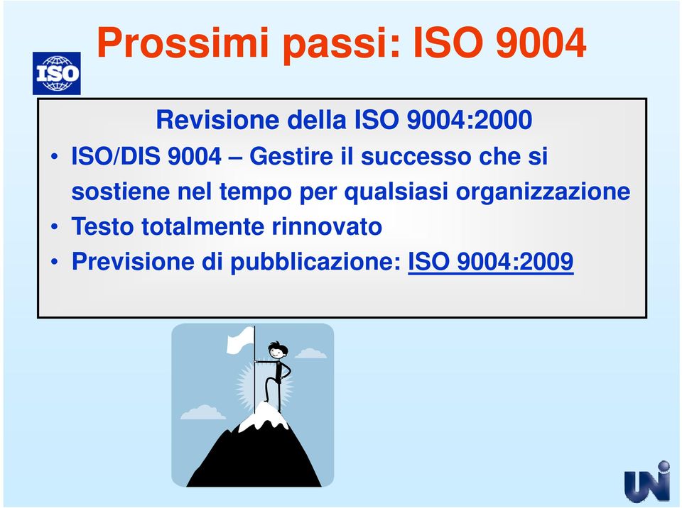 sostiene nel tempo per qualsiasi organizzazione Testo