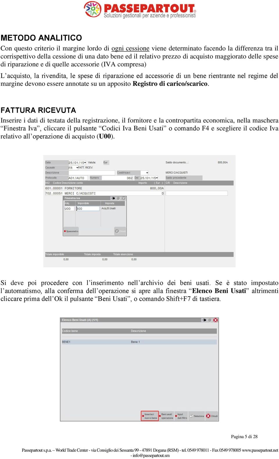 annotate su un apposito Registro di carico/scarico.