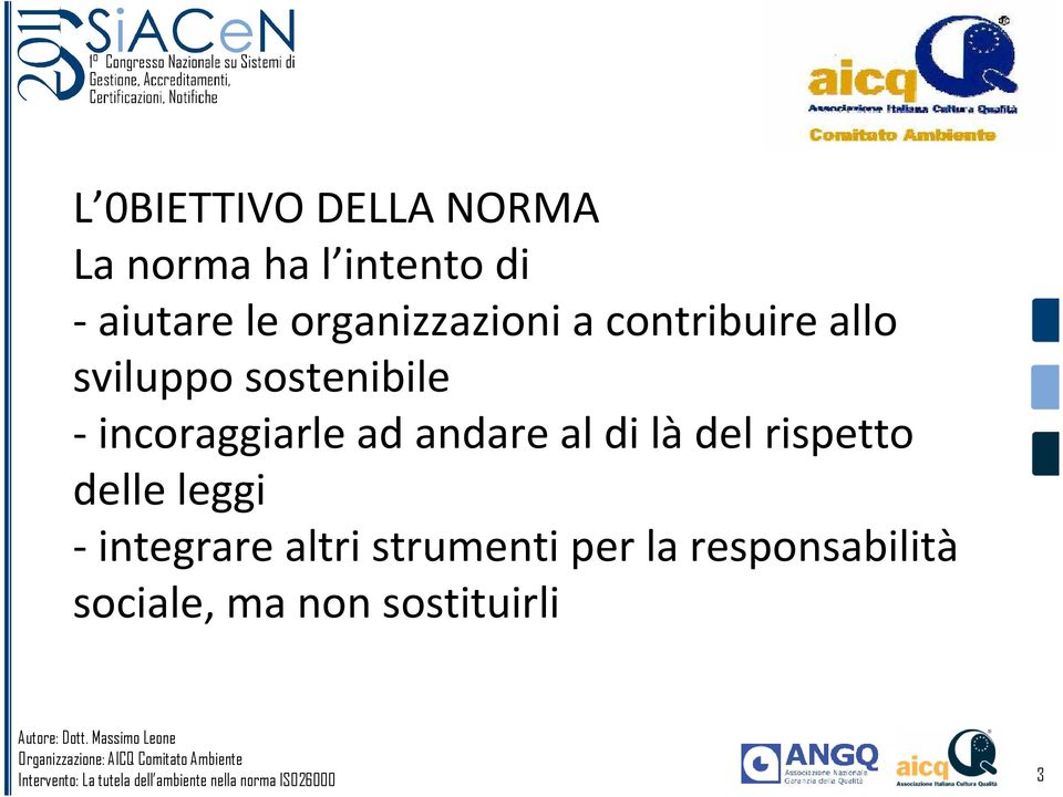 rispetto delle leggi - integrare altri strumenti per la responsabilità