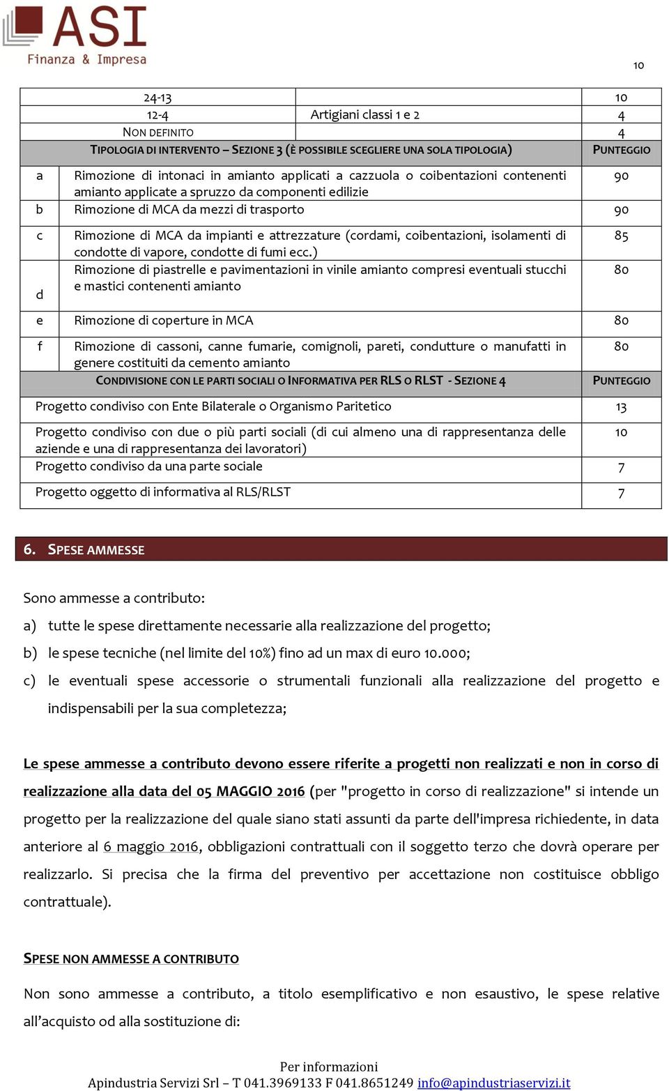 isolamenti di condotte di vapore, condotte di fumi ecc.