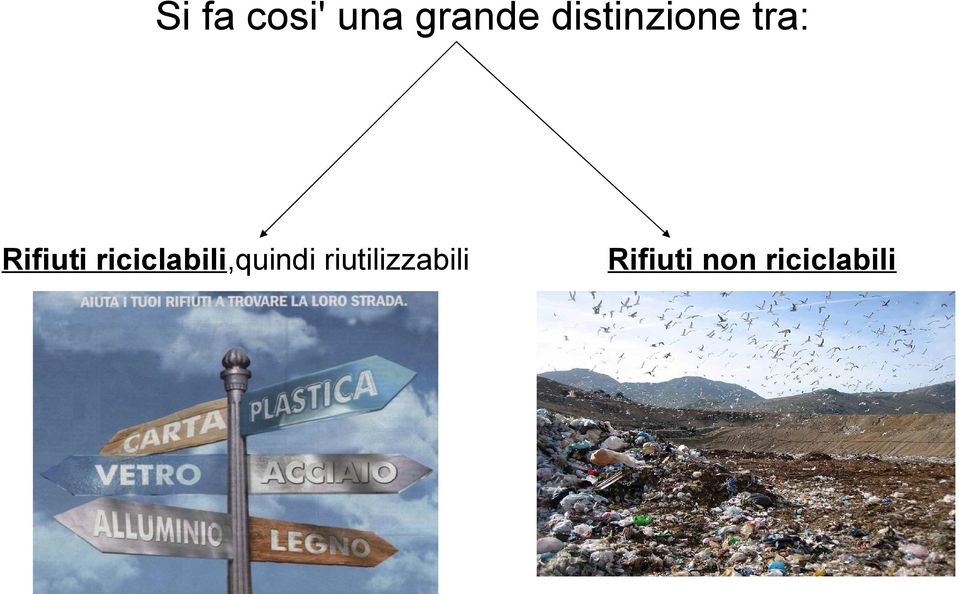 riciclabili,quindi