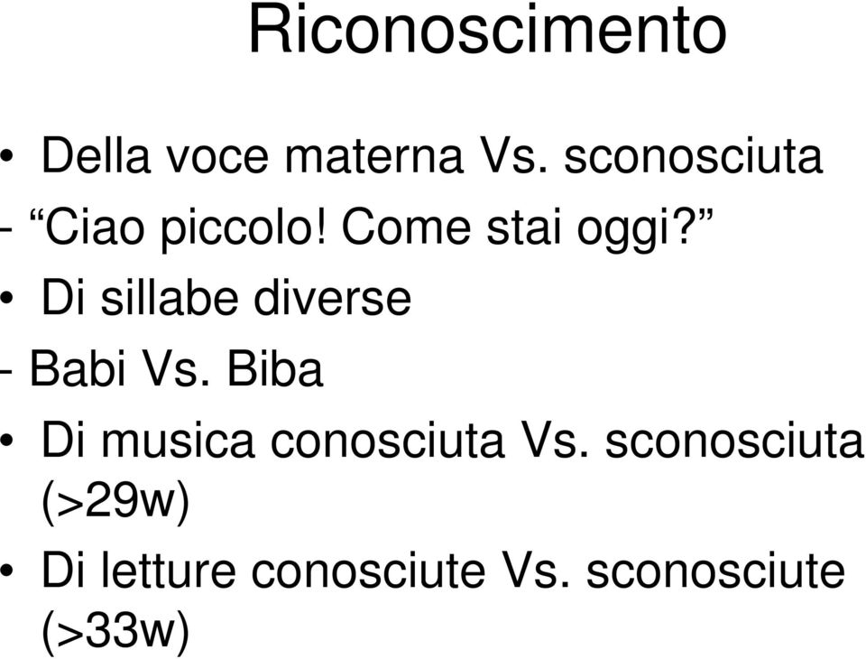 Di sillabe diverse - Babi Vs.