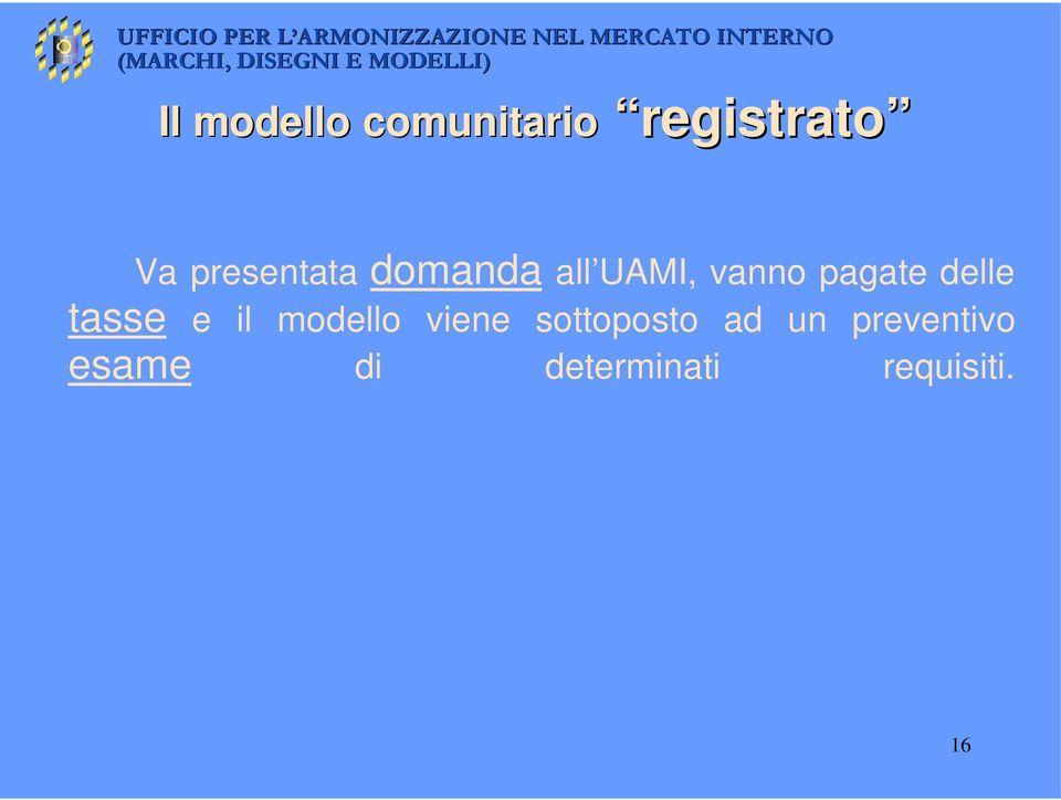 delle tasse e il modello viene sottoposto ad