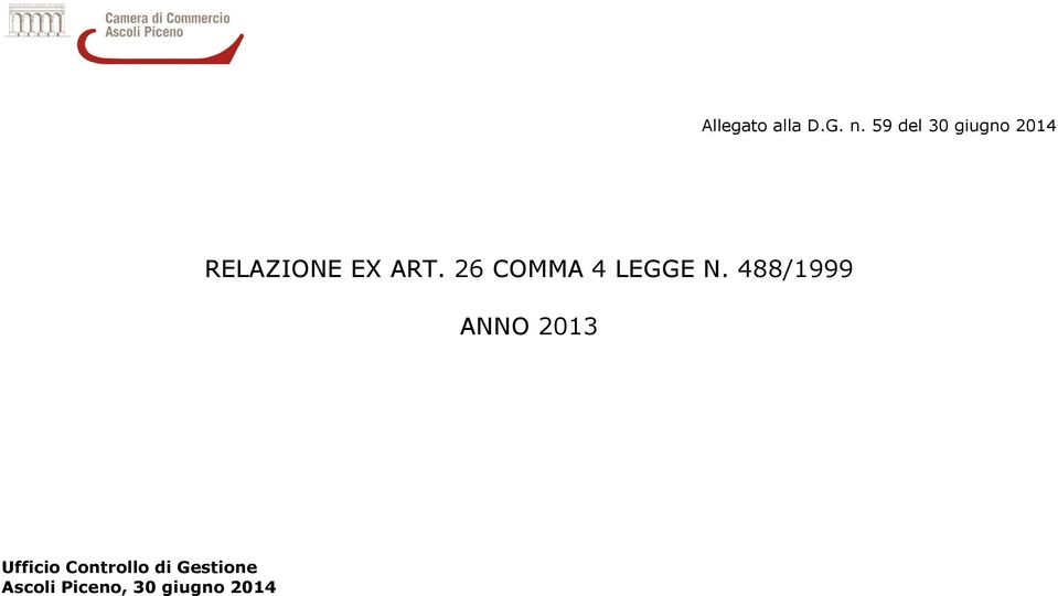 26 COMMA 4 LEGGE N.