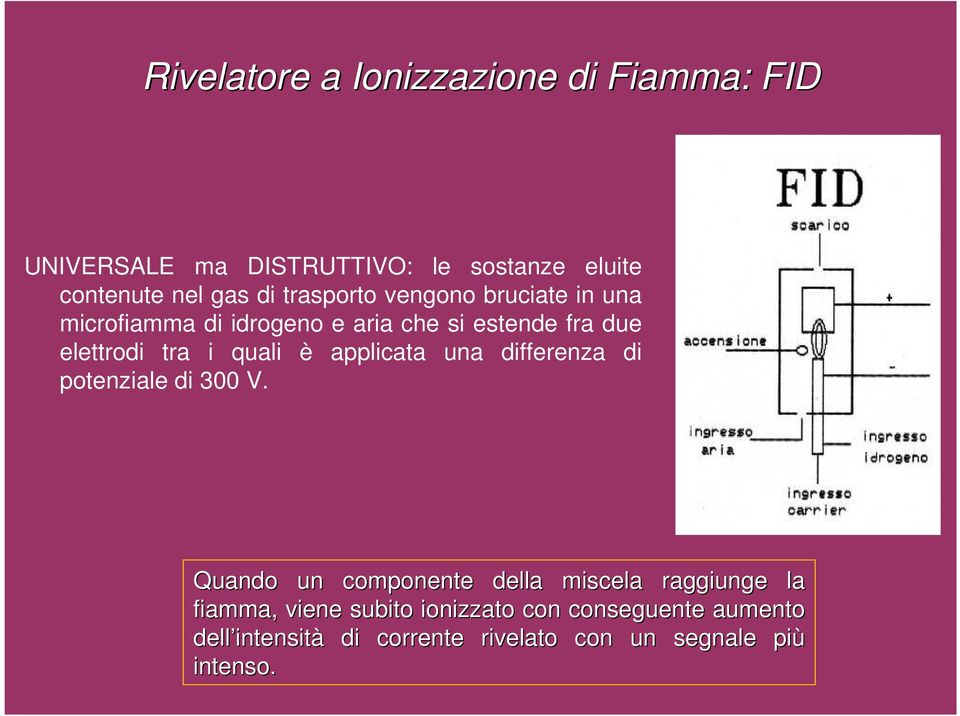 è applicata una differenza di potenziale di 300 V.