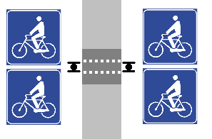 7 AREA - Interferenza 7 AREA - Interferenza Interferenza 101 102 Tema Ente Norma AMBITO Azione Norma SEGNALE Aspetto Attraversame nto pedonale Attraversame nto ciclabile Art. 135 Art.