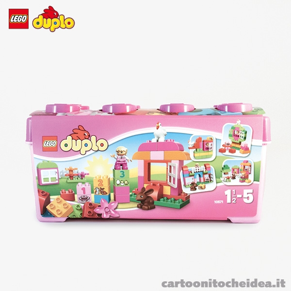it/duplo/activities Materiali utili kit 10571 LEGO DUPLO Tutto in Uno Rosa, fotografie, forbici, matita, colla