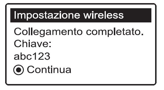 10. Alla visualizzazione di una schermata simile a quella in Fig.6, selezionare la rete wireless domestica e inserire la password corretta.