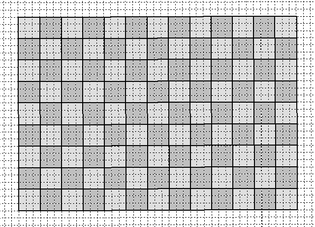 quadrato di lato 2; avanza un rettangolo 2 1, che questa volta si divide esattamente in due quadrati di lato 1.