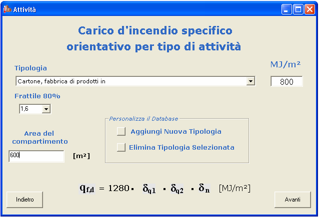 Il programma ClaRaF di resistenza al fuoco ClaRaF 1.